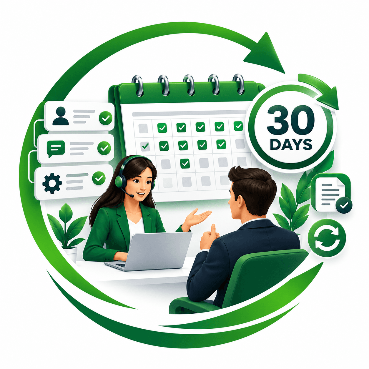 Extended Service Duration – 30 Days